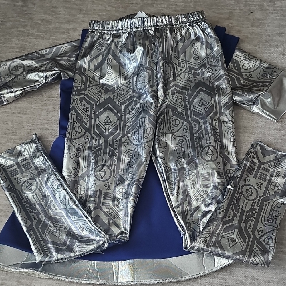 Disney Blue and Silver Superhero Costume - Picture 3 of 3